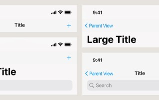 UI组件应用指南！标题栏设计方式详解