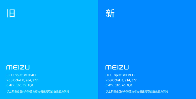 多个行业知名品牌纷纷蓝化标志，Meizu魅族也不例外-第8张图片-快备云