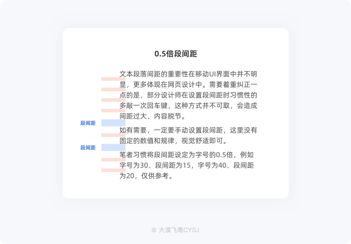 5000字干货！超详细的保姆级间距设计规范-第6张图片-快备云