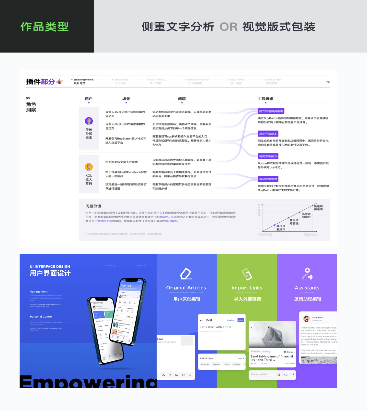 UI/UX设计作品集中的推理分析该怎么写？高手实操案例分析！-第1张图片-快备云