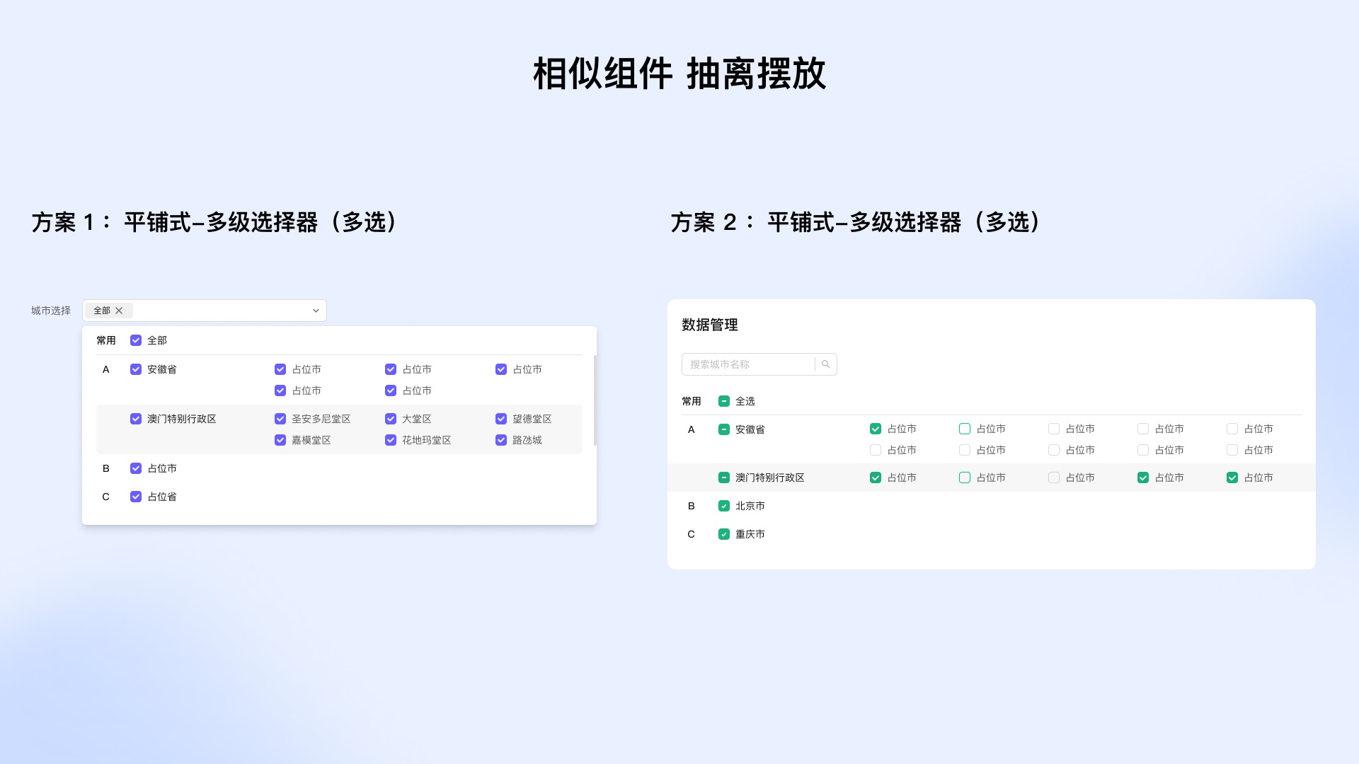 从4个方面，帮你学会设计业务组件库-第4张图片-快备云