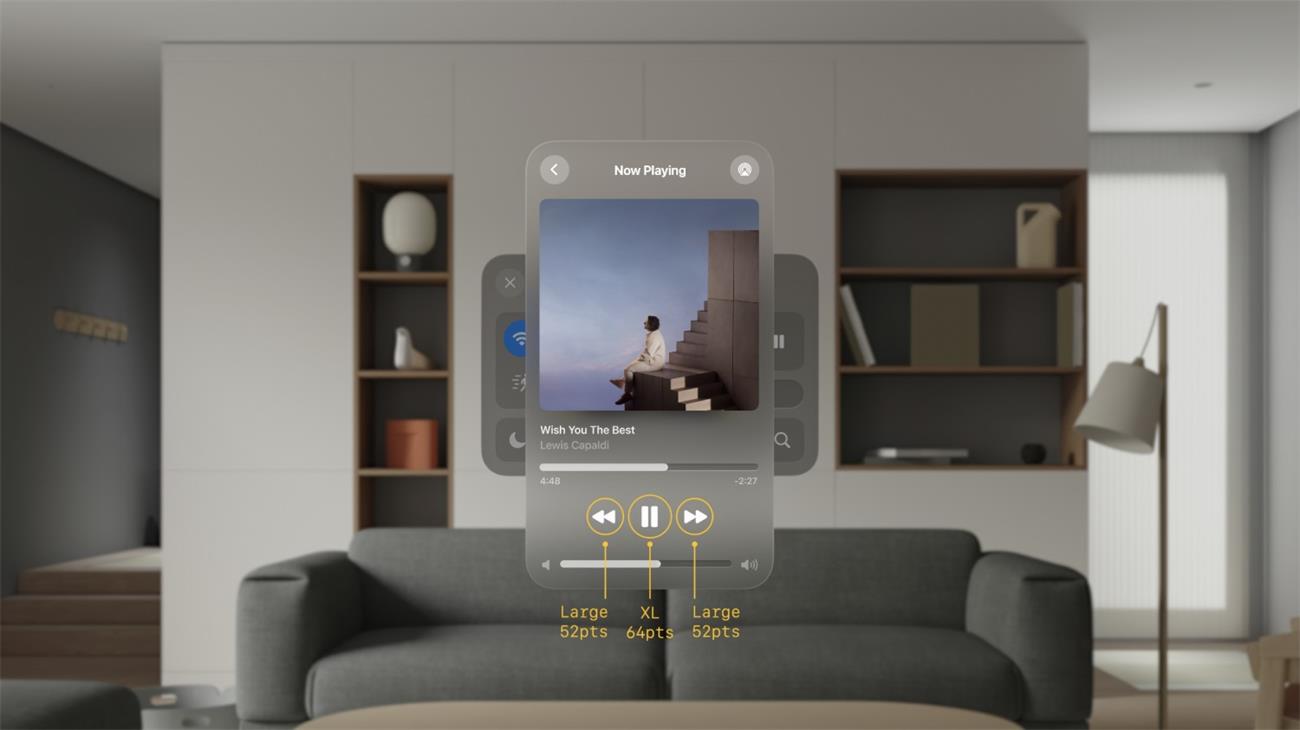 4500字干货！Apple Vision Pro设计规范之空间用户界面篇-第15张图片-快备云