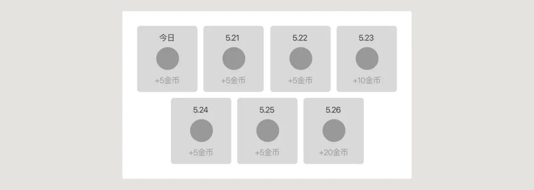 UI必学组件！签到组件的设计方式详解-第13张图片-快备云