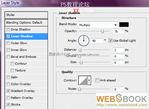 Photoshop教程:设计艺术类网站设计过程(3)-第25张图片-快备云