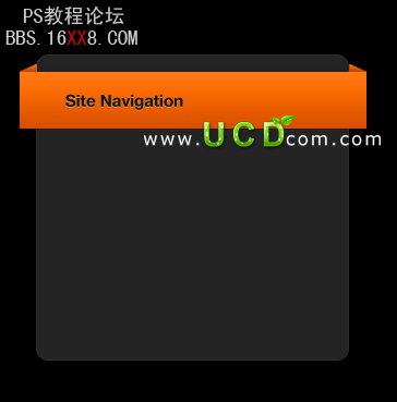 Photoshop教程:设计制作橙色网页导航条(3)-第21张图片-快备云